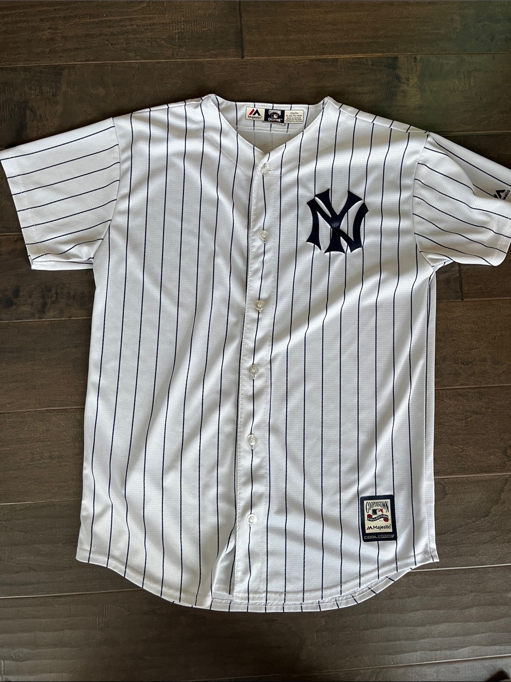 Babe Ruth Cooperstown Collection White New York Yankees Jersey